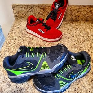 Boys Nike Edge Sneaker and Parish sneakers